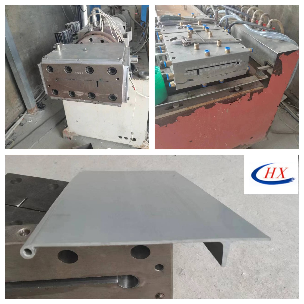 extrusion mould for plastic profiles