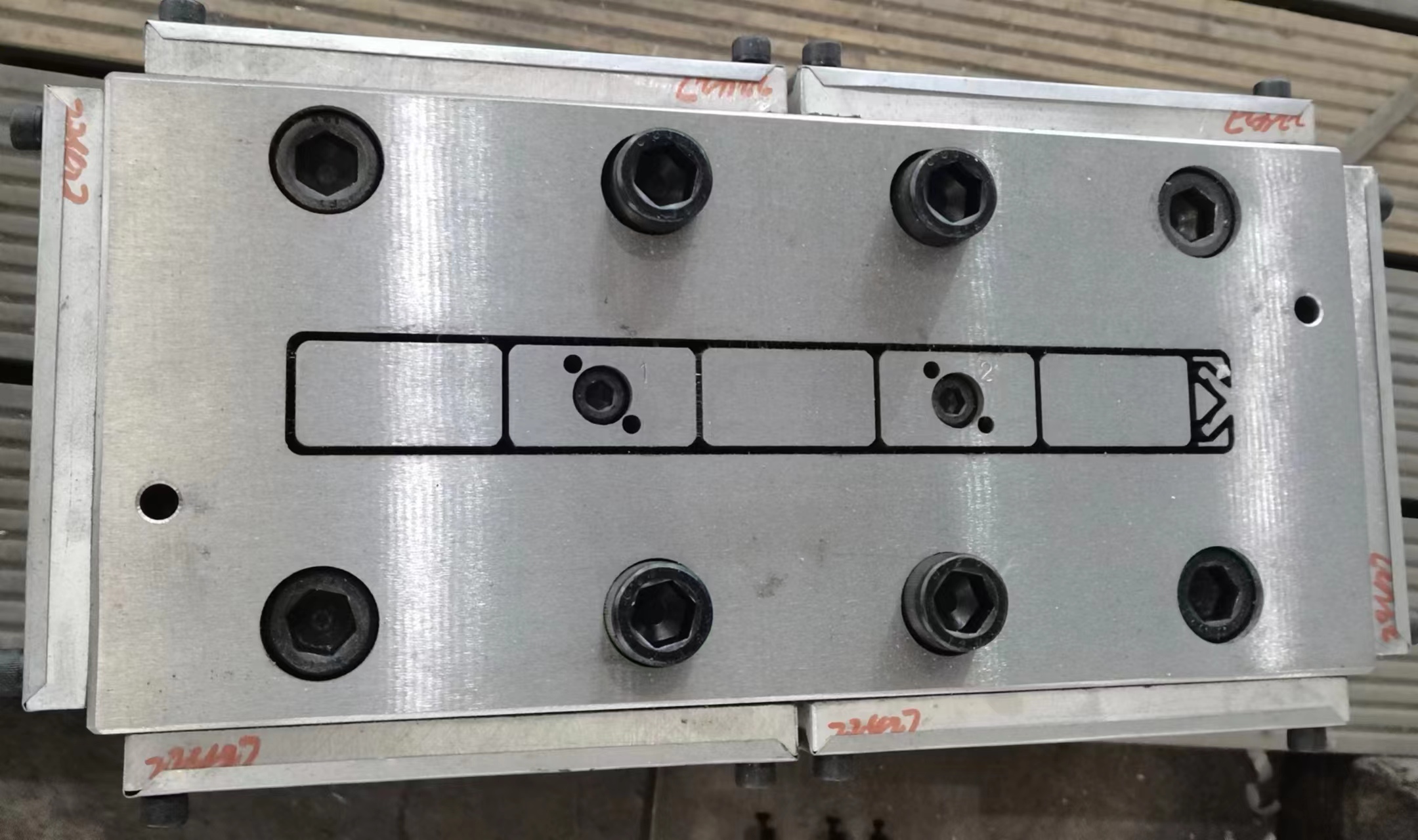 extrusion mould for WPC door panel